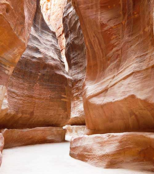 Petra Siq To Treasury