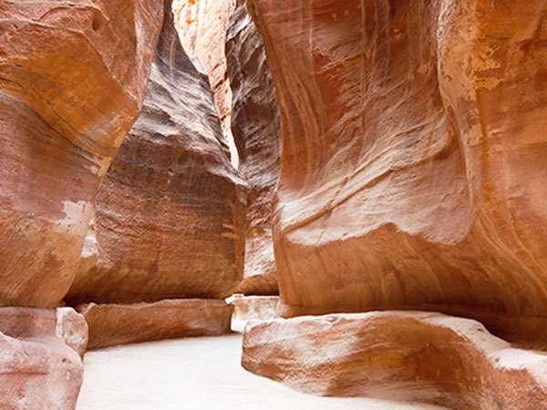 Petra Siq To Treasury