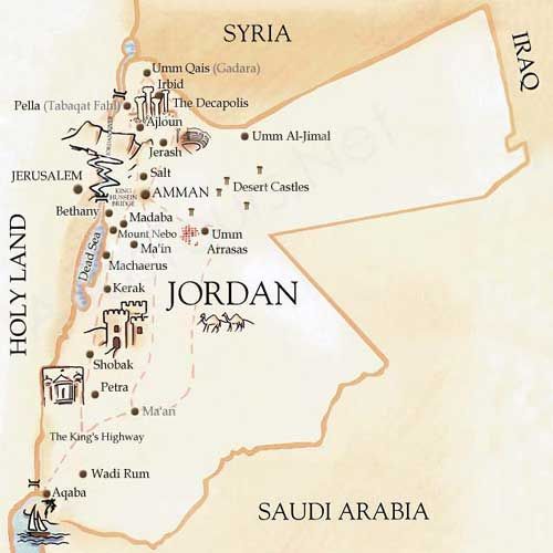 King dome of Jordan