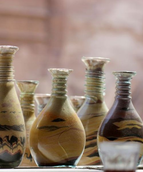 Sand Art In Petra