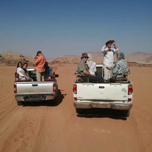 Excursion en jeep dans le Wadi Rum